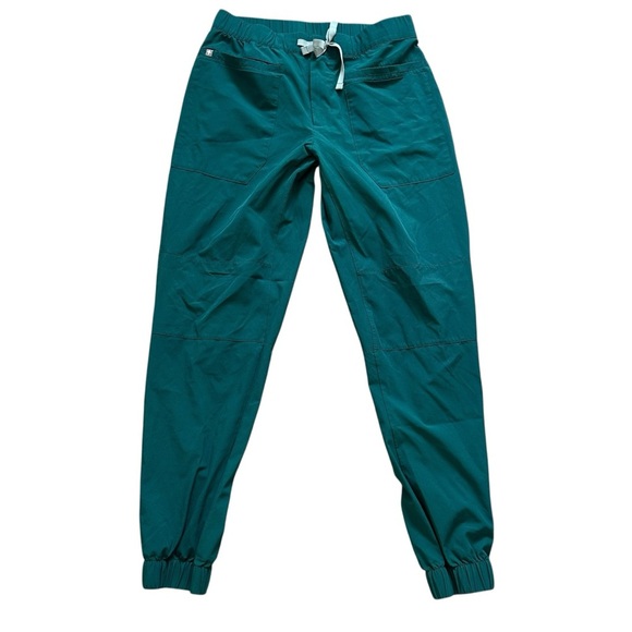 FIGS Jogger Scrub Pants Women's M Green Technical Collection - Picture 3 of 7